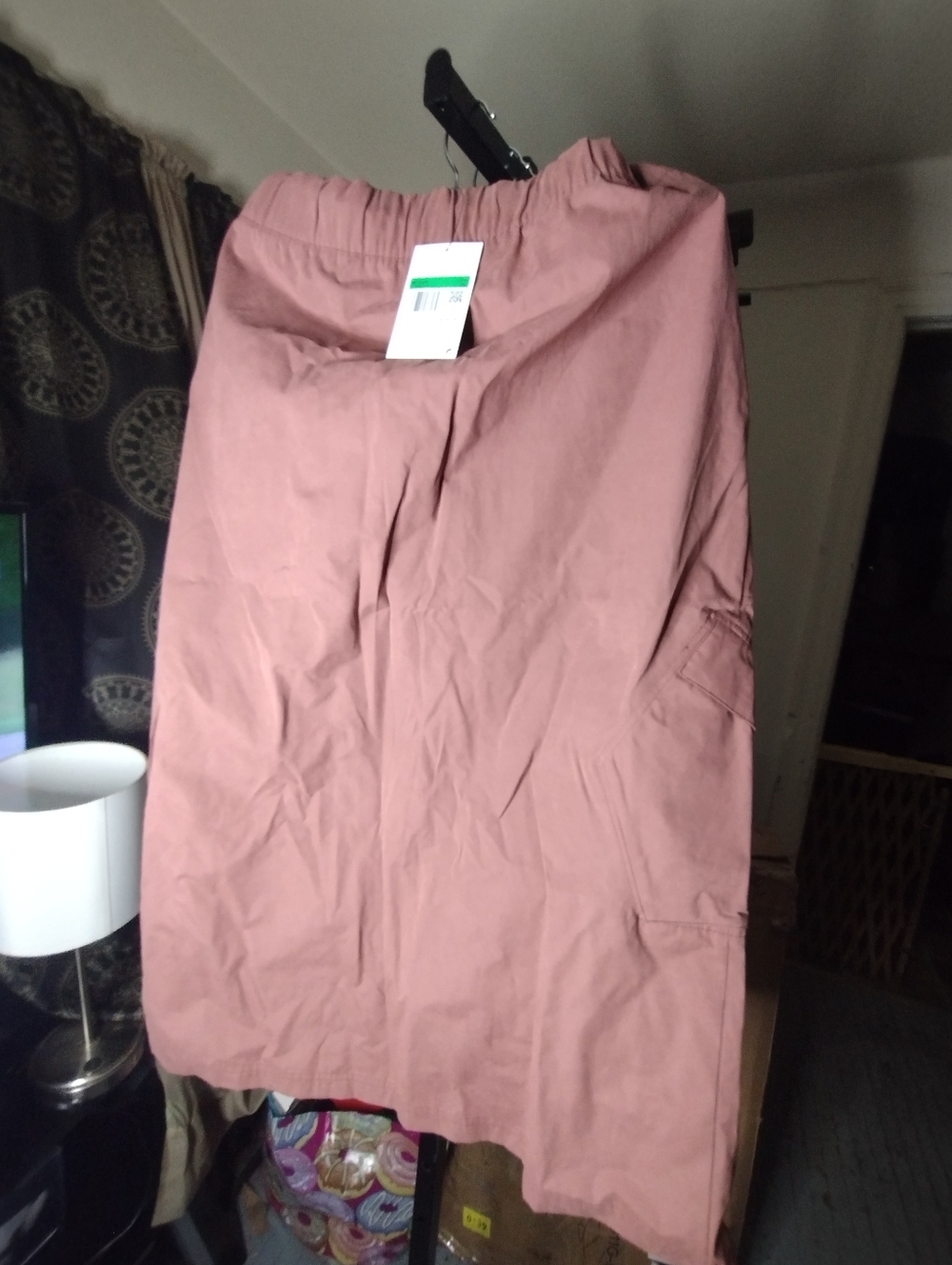 NWT Jordan Dusty Rose Maxi Skirt - Elastic Waist